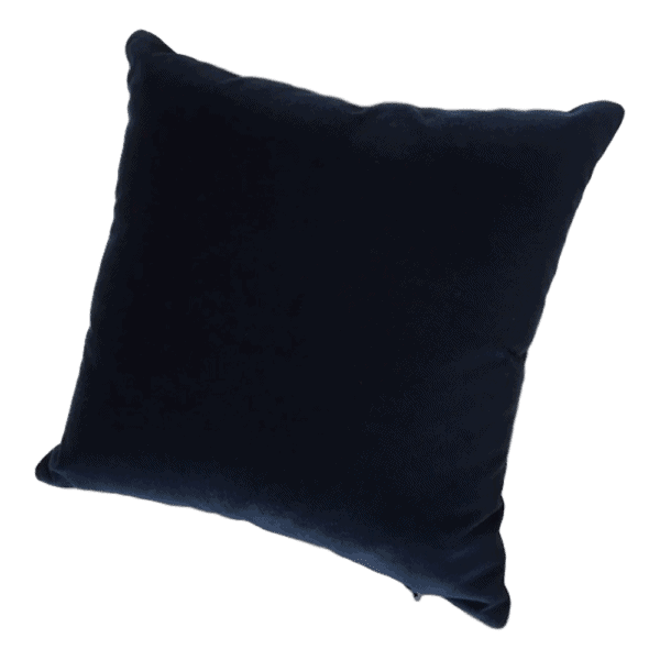 Como Navy Velvet Pillow