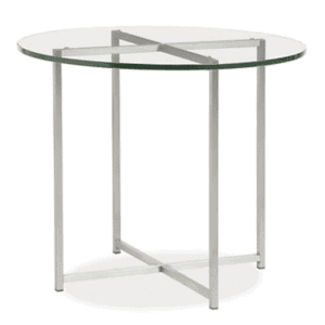 Portica 28" Stainless End Table