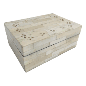 Ivory Inlaid Tile Box