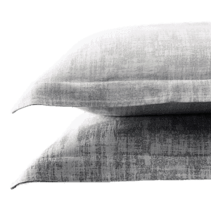 Etched Weave Duvet + Euro Shams