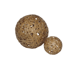 Woven Bamboo Sphere Small