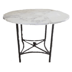 Vintage Iron Base Table