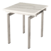 Louvre Side Table Stainless - Image 2