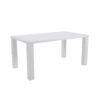 Abby 63" White Dining Table