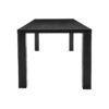 Abby 84" Black Dining Table - Image 2