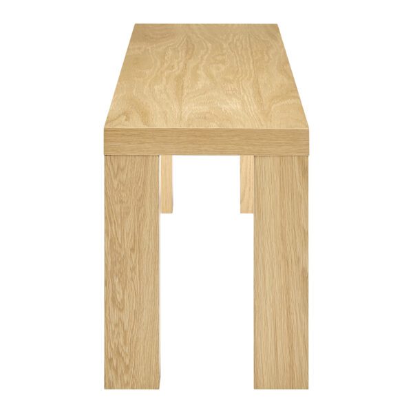Abby Oak Bench - Image 2