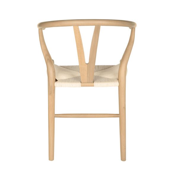 Wishbone Natural Dining Chair - Image 3
