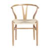 Wishbone Natural Dining Chair - Image 2